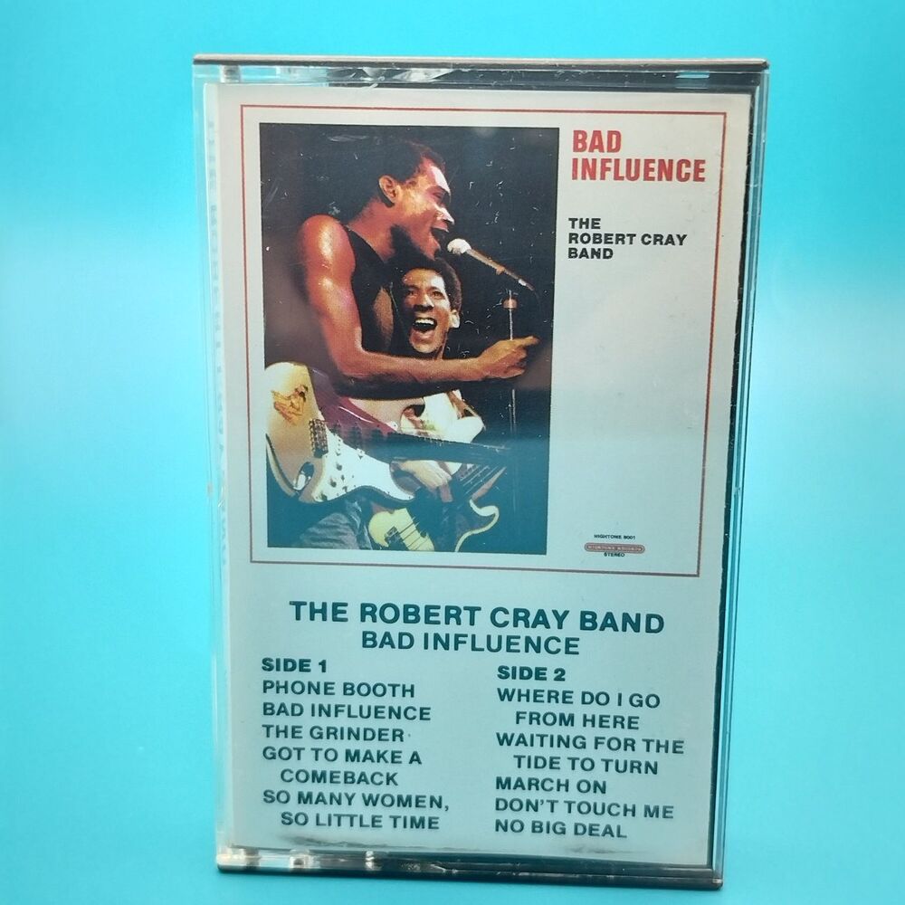 The Robert Cray Band Bad Influence Cassette 1983 Hightone Records Blues